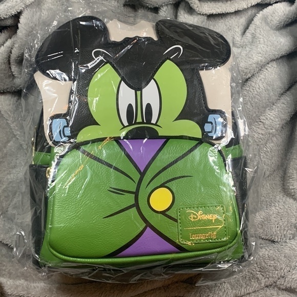 NWT Loungefly Disney Frankenstein Mickey Mini Backpack main image 4